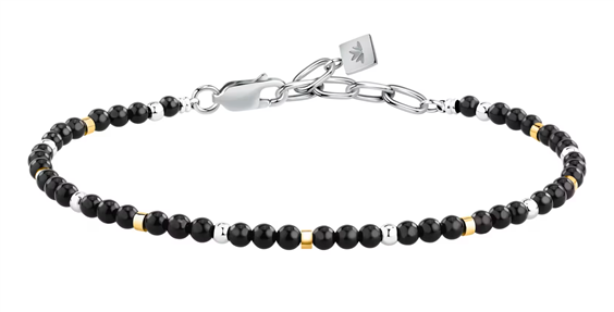 Bracciale Morellato Uomo Terra in Acciaio Onice S1759 - S1759